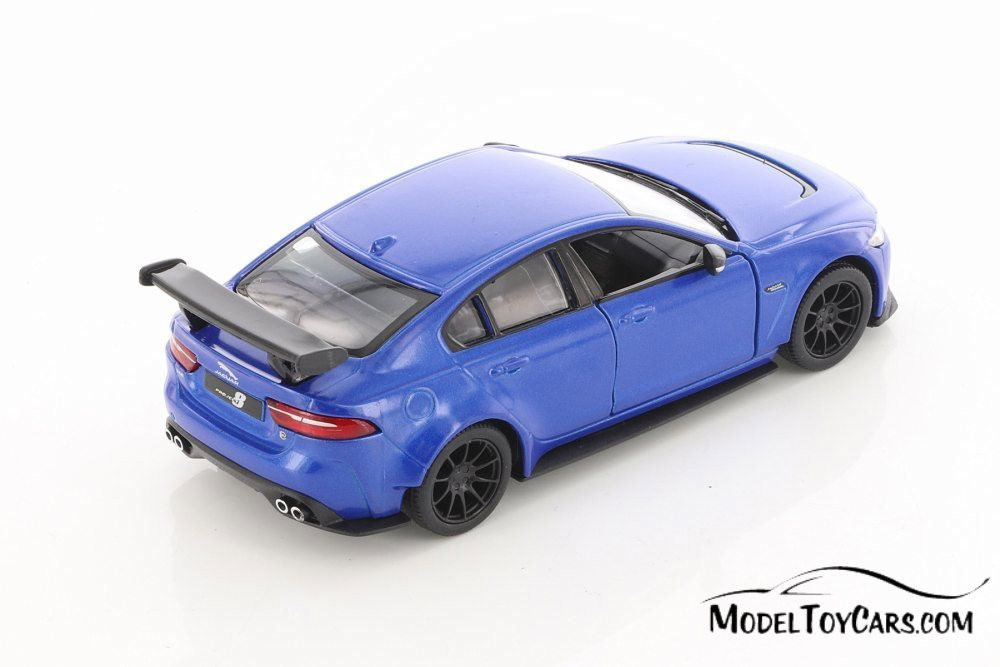 Jaguar XE SV Project 8 Hardtop, Blue - Kinsmart 5416D - 1/38