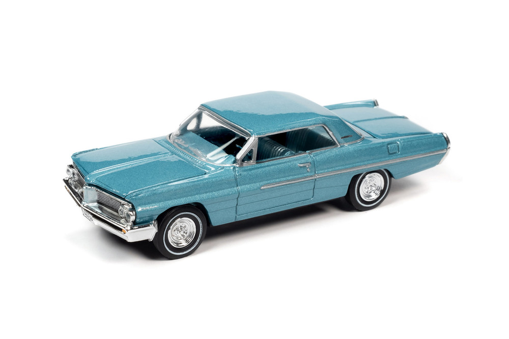 1962 Pontiac Catalina, Aquamarine Poly Blue - RC2 RC012/48 - 1/64