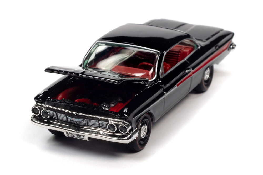 JOHNNY LIGHTNING コカコーラ　CHEVY IMPALA 1963 Chevrolet Impala Lowrider Orange with Graphics and
