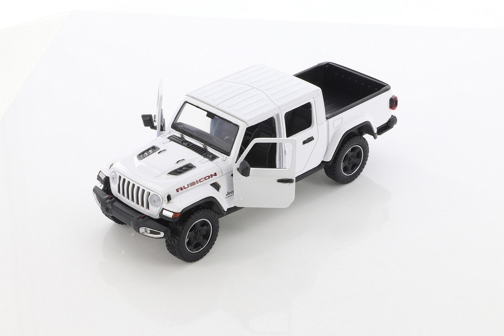 2021 Jeep Gladiator Rubicon (Hard Top), White - Motor Max 79368/2D