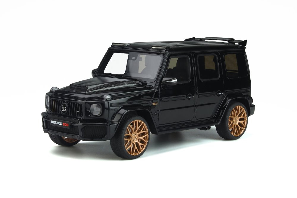 2020 Mercedes-Benz AMG G63 Brabus 800, Obsidian Black - GT Spirit
