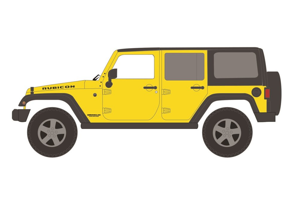 2008 Jeep Wrangler Unlimited Rubicon, Detonater Yellow