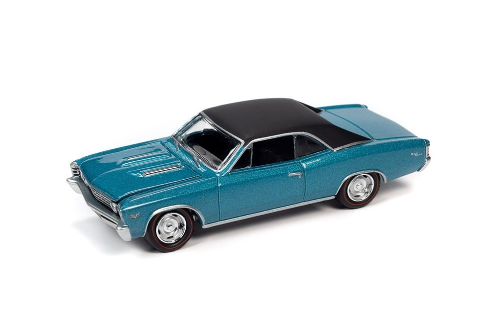 1967 Chevy Chevelle SS, Emerald Turquoise - Johnny Lightning
