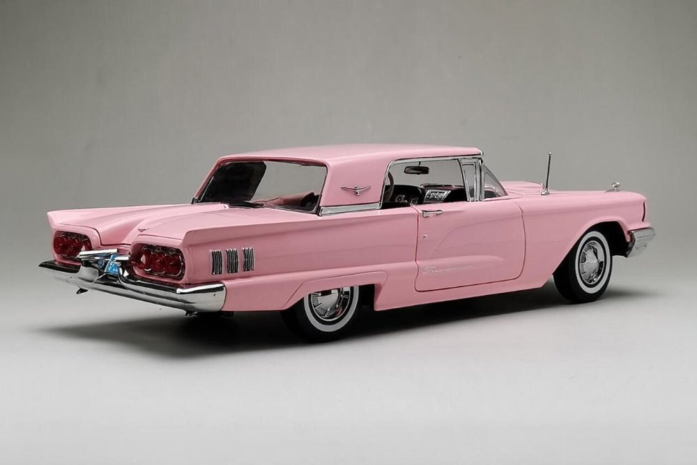 1960 Ford Thunderbird, Pink - Sun Star 4308 - 1/18 scale Diecast