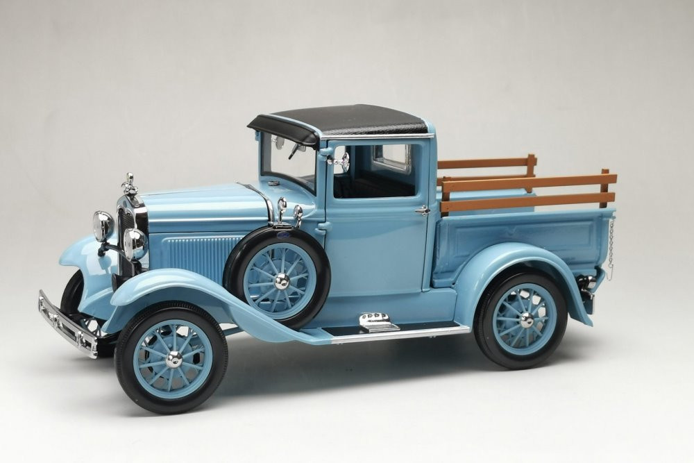 1931 Ford Model A Pick Up, Hessian Blue - Sun Star 6117 - 1/18