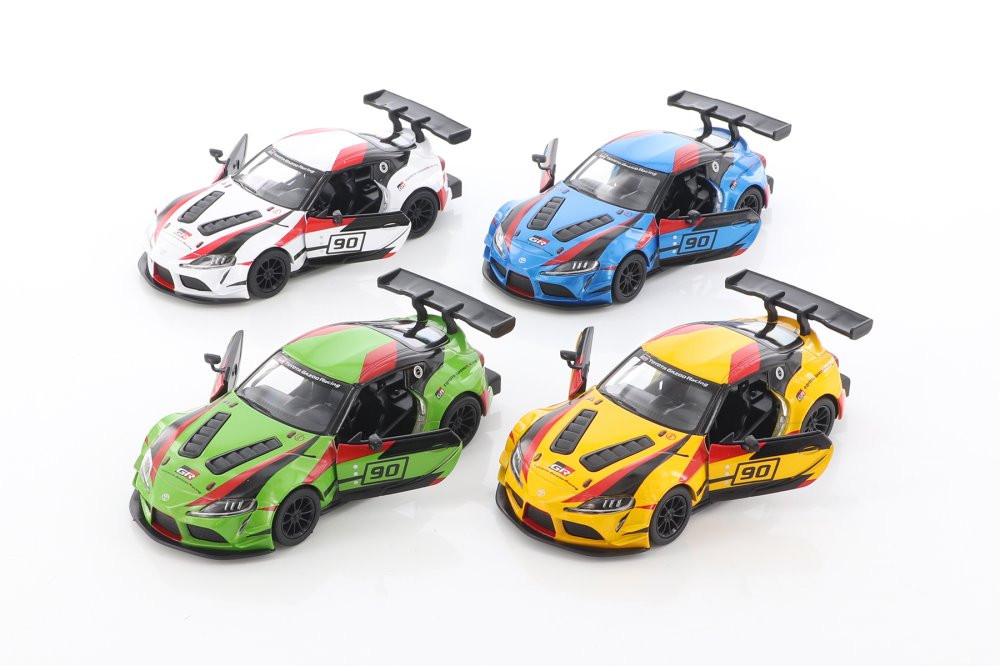 【新品・未開封】GR スープラ　ミニカー2台セット　Racing Concept Toyota GR Supra Racing Concept Car Set - Box of 12 1/36 scale