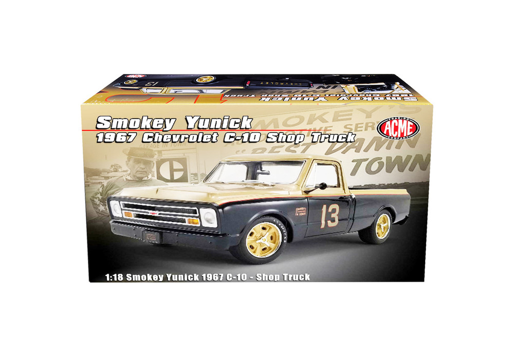1967 Chevy C-10 Shop Pickup Truck 'Smokey Yunick', Gold & Black