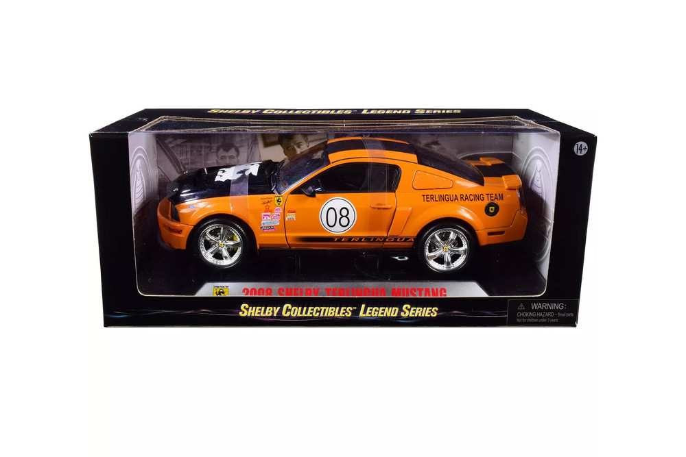 2008 Ford Shelby Mustang #08 Terlingua Racing Team, Orange with