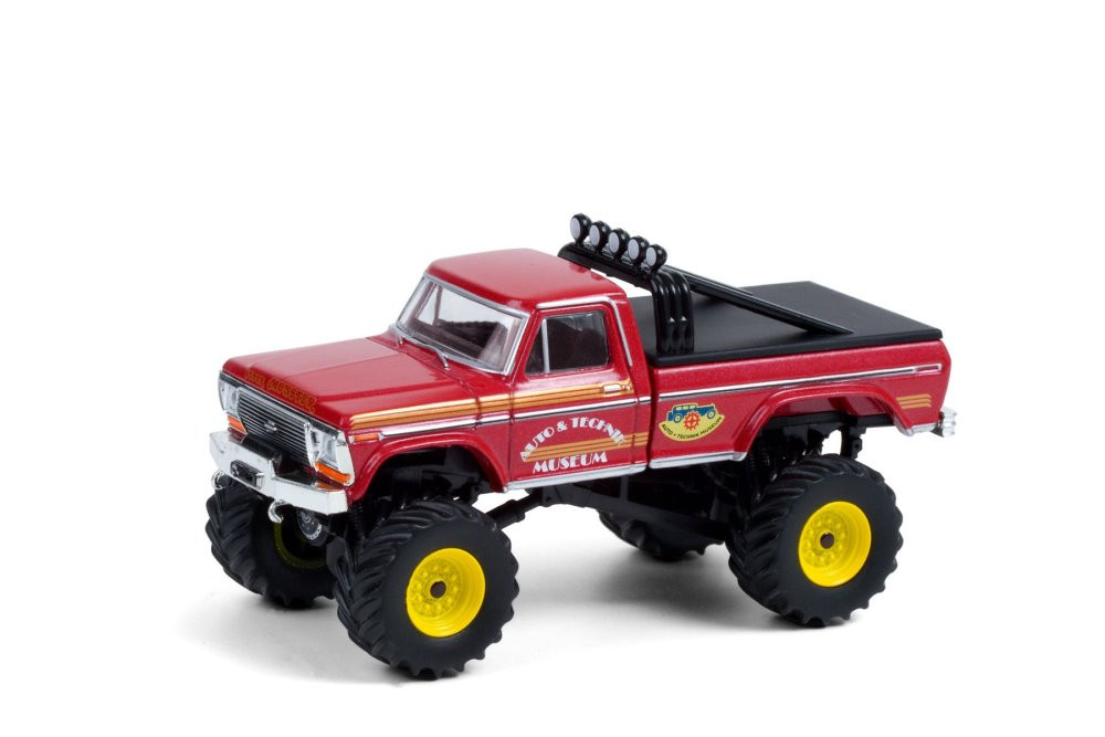 1979 Ford F-250 Monster Truck - Super Monster, Red - Greenlight 49090D/48 - 1/64 scale Diecast Car