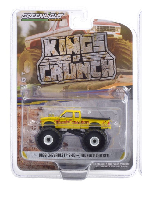 1989 Chevy S-10 Extended Cab Monster- Thunder Chicken  49090C/48 - 1/64 scale Diecast Model Toy Car