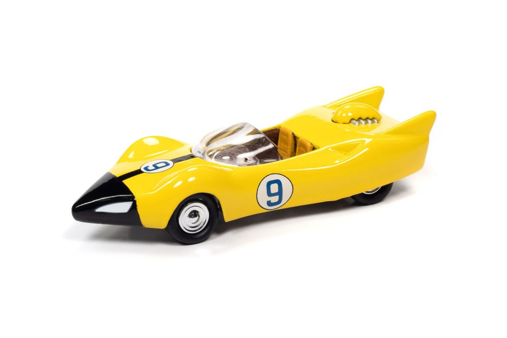 Racer X Shooting Star #9 with Collectible Tin Display, JLSP121/24  1/64 scale Diecast Model Toy Car