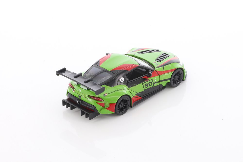 Toyota GR Supra Racing Concept Hardtop w/ Decals, Green - Kinsmart