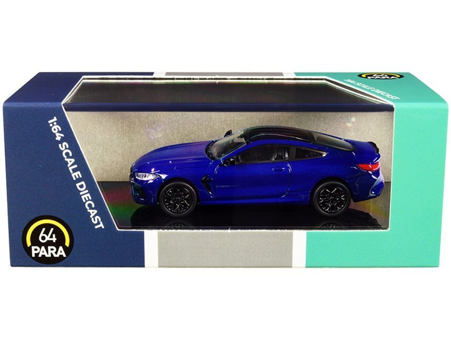 Blue Chips MINI-Z BMW ボディ付き MR-1.5 BMW M8 Coupe, Marina Bay Blue Metallic - Paragon PA55212BU