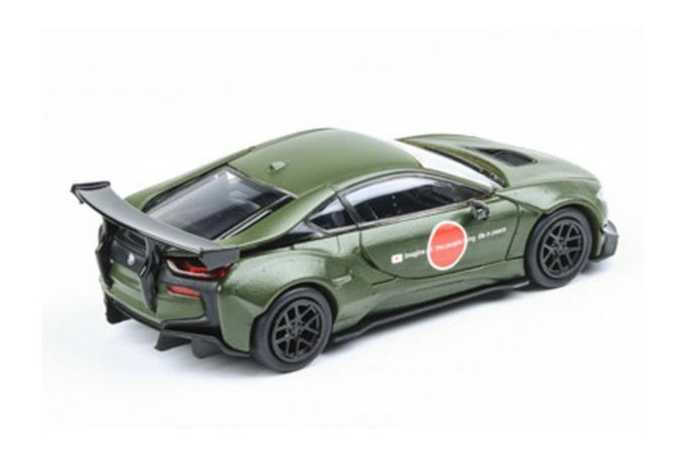 BMW i8 Zero Liberty Walk Hardtop, Green - Paragon PA55145GN - 1/64