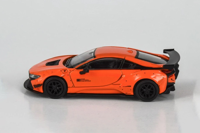BMW i8 Liberty Walk Hardtop, Orange - Paragon PA55144OR - 1/64