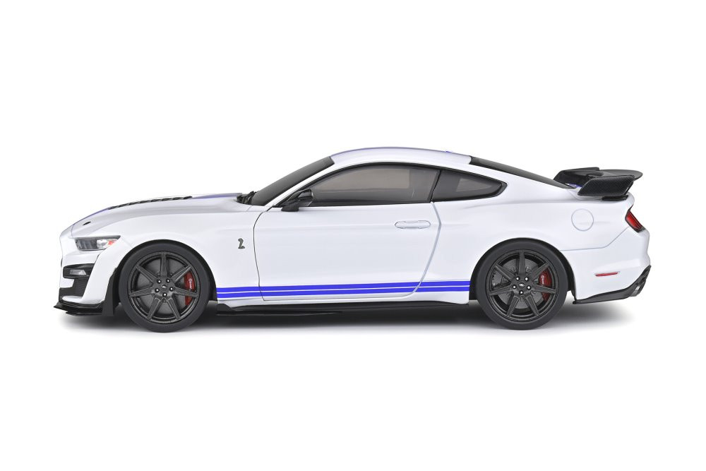 2020 Ford Mustang GT500 Fast Track, Oxford White - Solido S1805904 - 1/18 scale Diecast Car