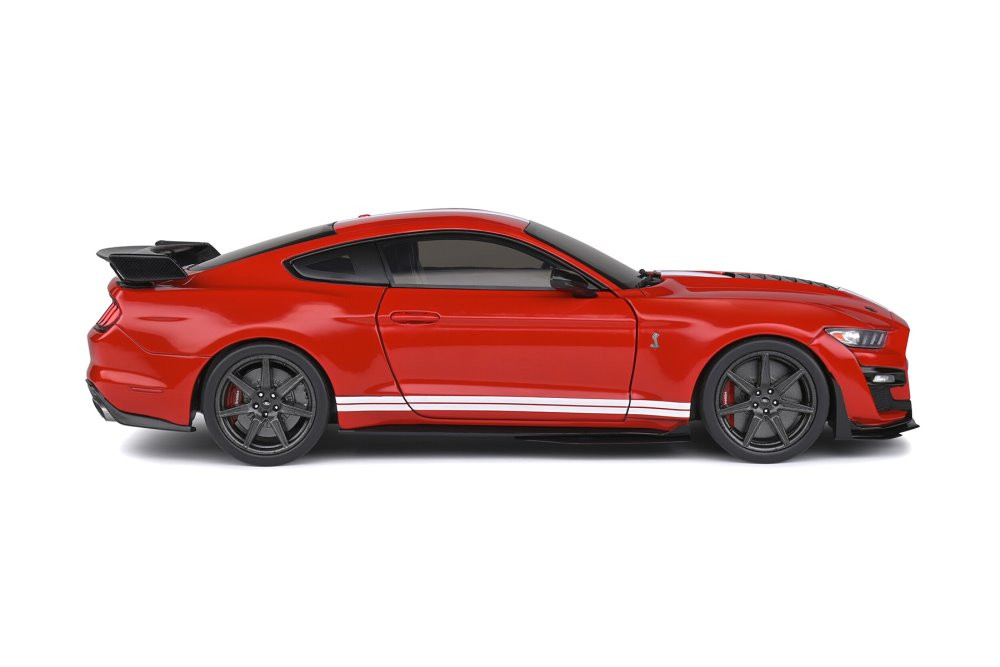 2020 Ford Mustang GT500 Fast Track, Racing Red - Solido S1805903 - 1/18 scale Diecast Model Toy Car