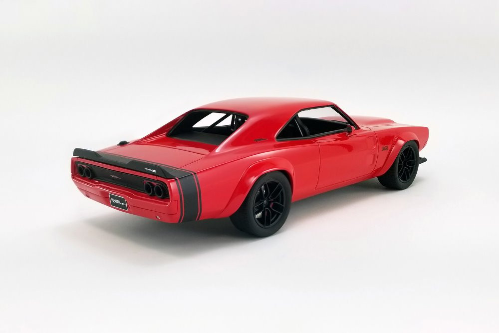 1968 Dodge Super Charger Concept, Red - GT Spirit US036 - 1/18 scale Resin Model Toy Car