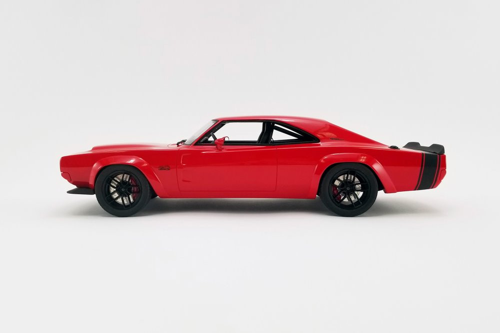 1968 Dodge Super Charger Concept, Red - GT Spirit US036 - 1/18
