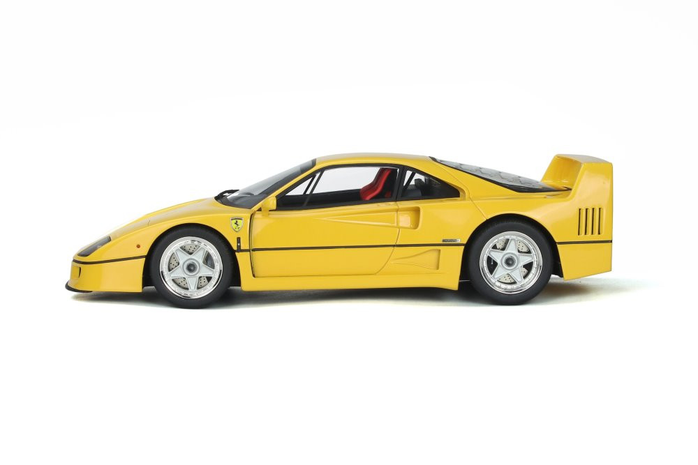 1987 Ferrari F40, Yellow - GT Spirit GT839 - 1/18 scale Resin Model Toy Car