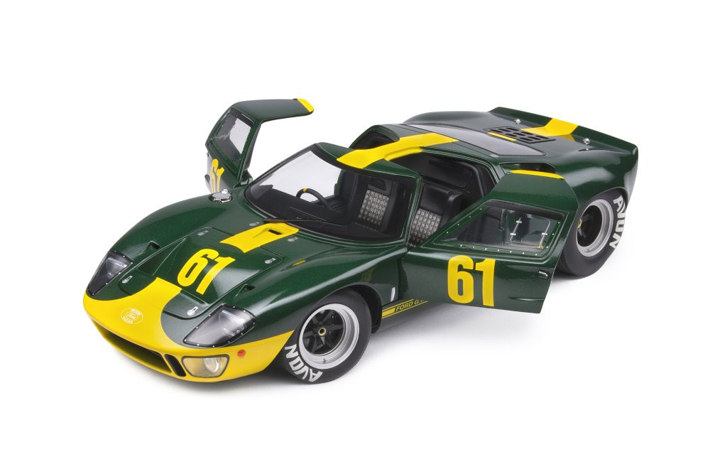1966 Ford GT40 MK.1, #61- Jim Clark - Solido S1803004 - 1/18 scale