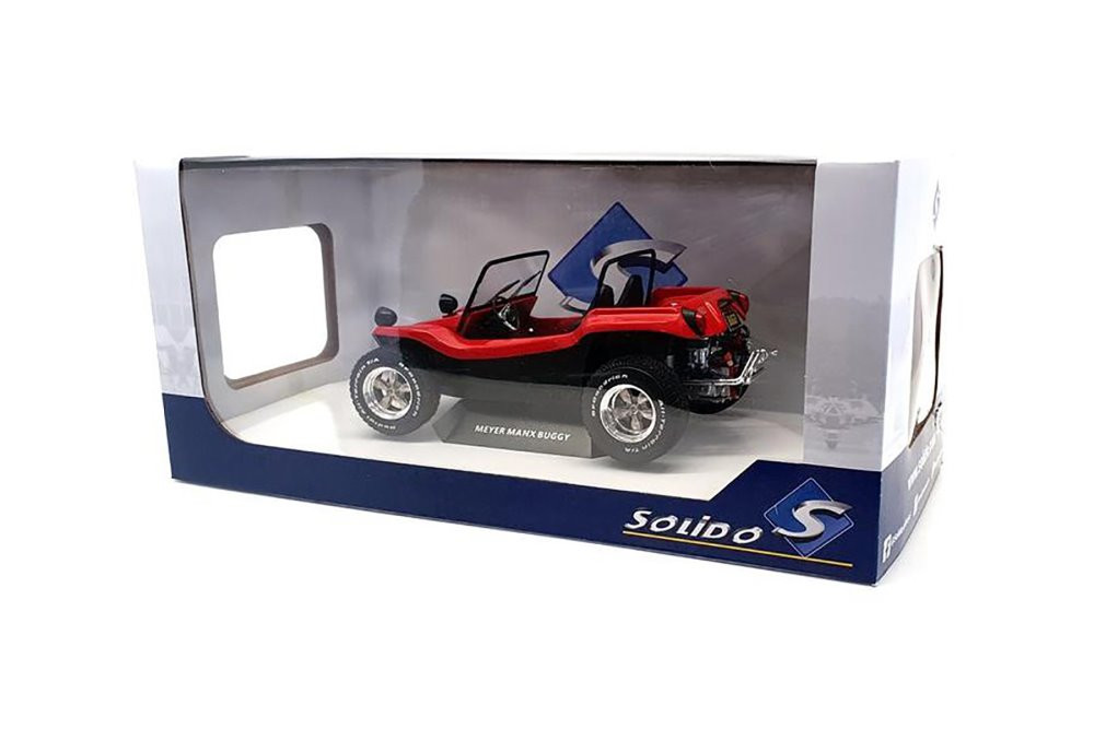 1968 Meyers Manx Dune Buggy, Red - Solido S1802704 - 1/18 scale