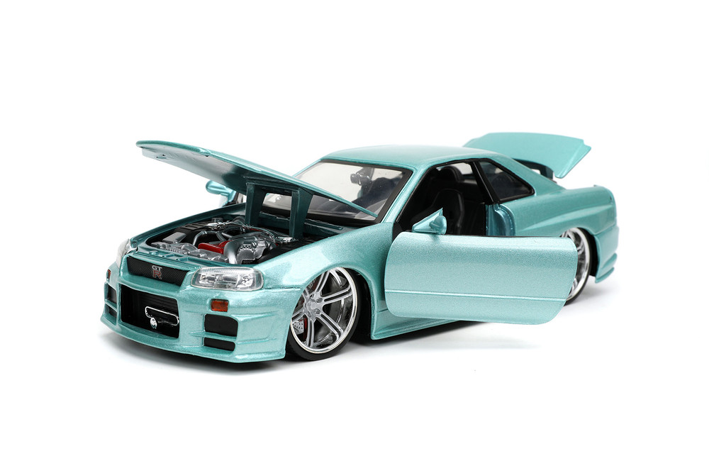 Brian's Nissan Skyline GT-R BNR34, Fast and Furious Toys