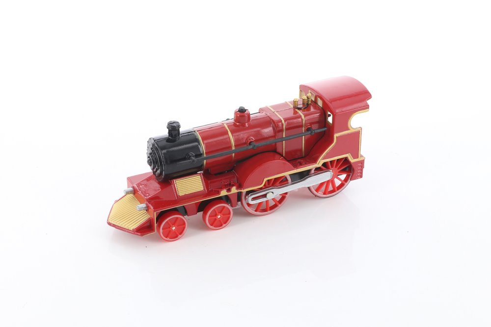 Classic Train with Sound and Lights, Red - ModelToyCars SL675DB - Diecast Toy Train