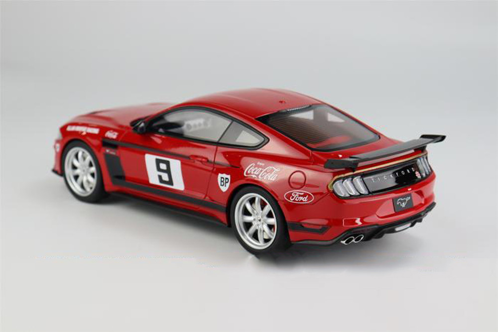 2019 Ford Mustang RHD, 9 Coca-Cola - Allan Moffat Tribute - GT Spirit US030 - 1/18 Resin Car