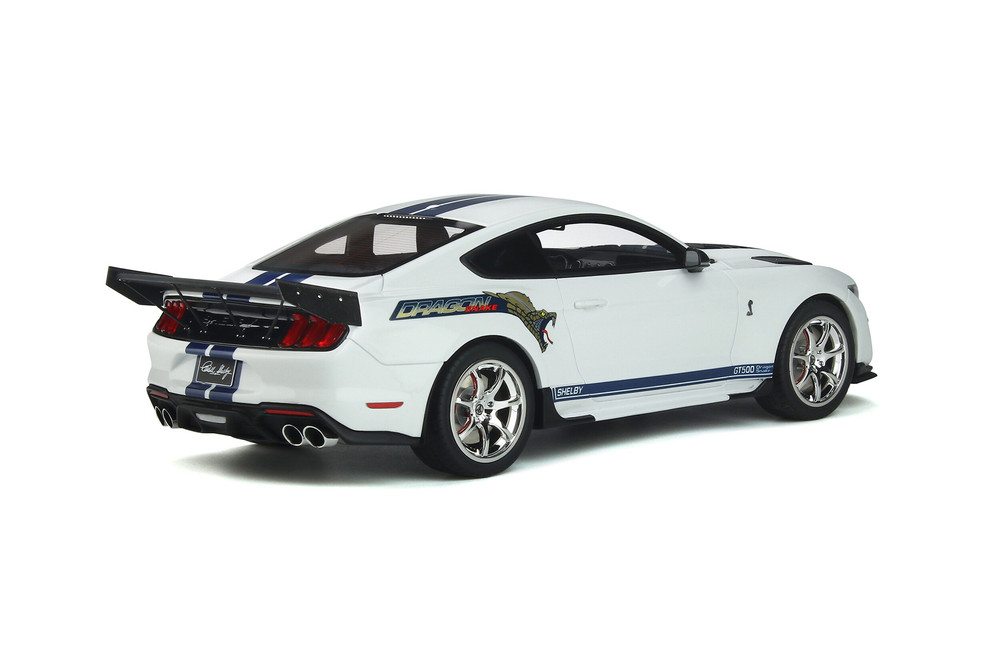 2020 Ford Mustang Shelby GT500 Dragon Snake, Oxford White - GT Spirit GT306 - 1/18 scale Resin Car