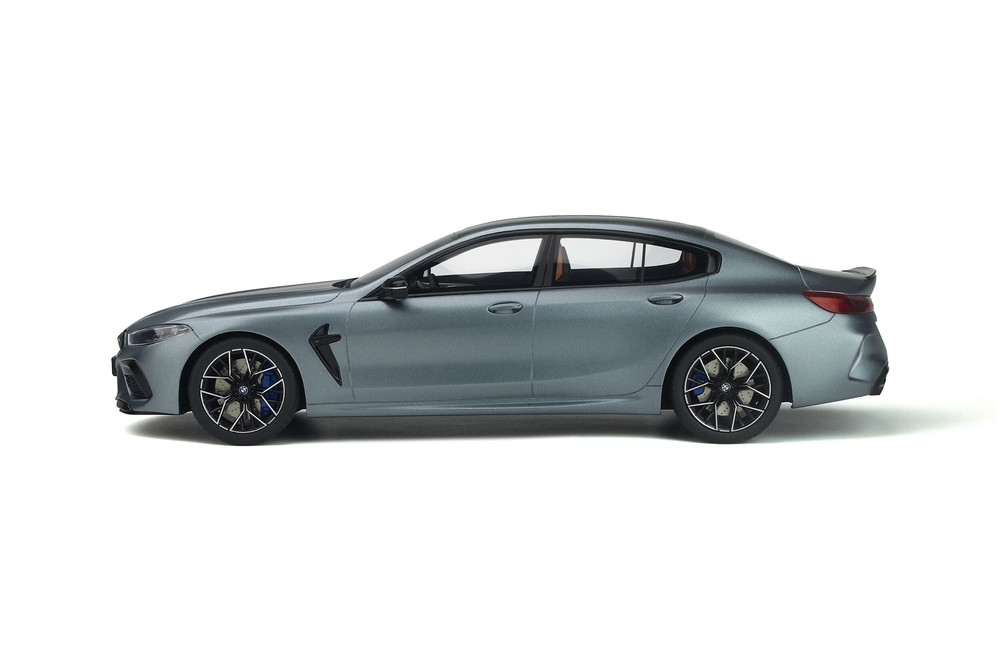 2020 BMW M8 Gran Coupe Competition, Frozen Bluestone Metallic Blue - GT Spirit GT846 - 1/18 scale Resin Model Toy Car