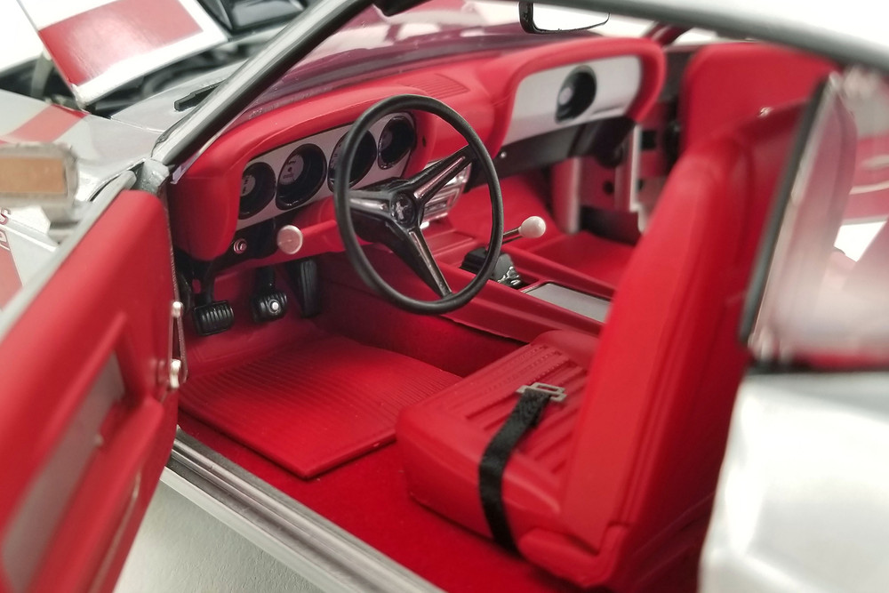 1969 Ford Boss 302 Mustang Street Fighter, Silver and red - Acme