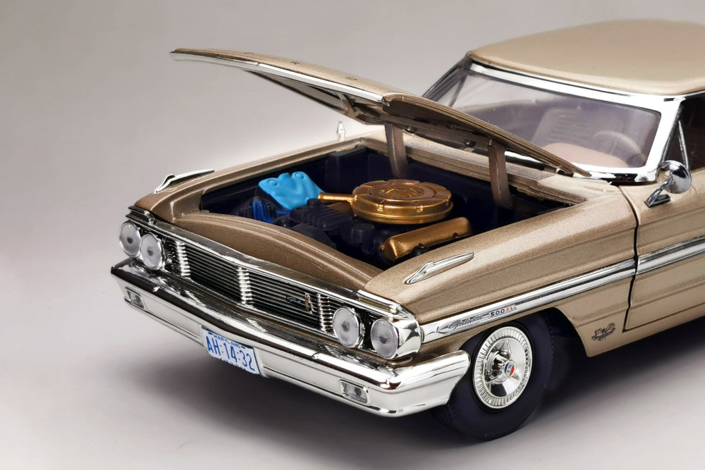 1964 Ford Galaxie 500/XL Hardtop, Chantilly Beige/Tan - Sun Star