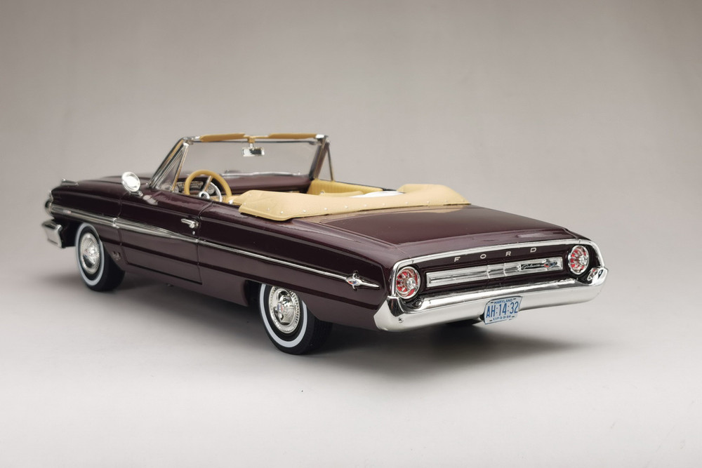 1964 Ford Galaxie 500/XL Open Convertible, Vintage Burgundy