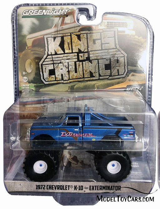 1972 Chevy K-10 Monster Truck, ExTerminator - Greenlight 49020D/48
