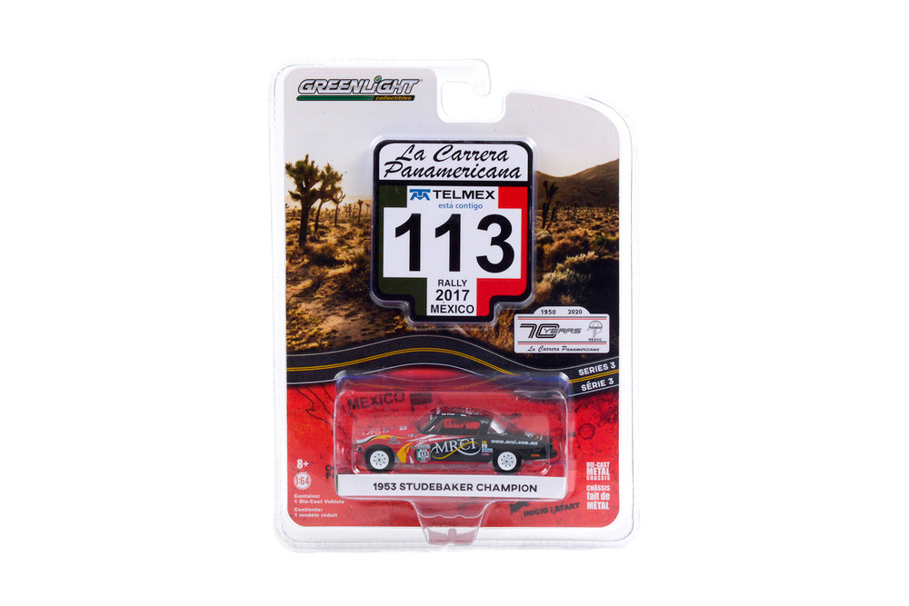 1953 Studebaker Champion #113 'MRCI' (Rally Mexico 2017)13280/48 - 1/64 scale Diecast Model Toy Car