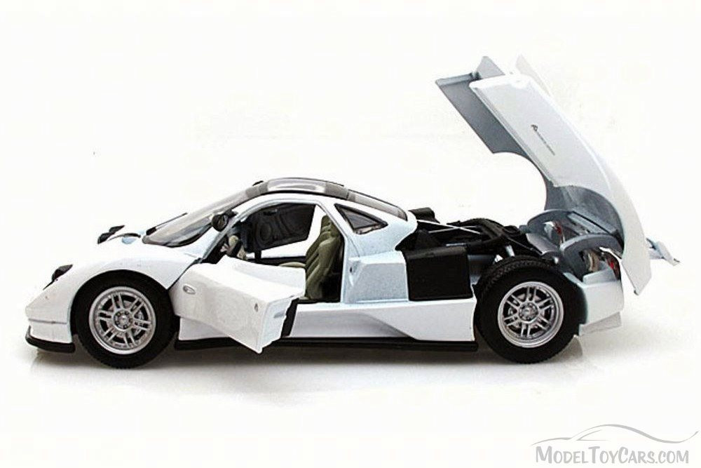 Pagani Zonda C12, White - Motor Max 73272L - 1/24 Scale Diecast Model Toy Car