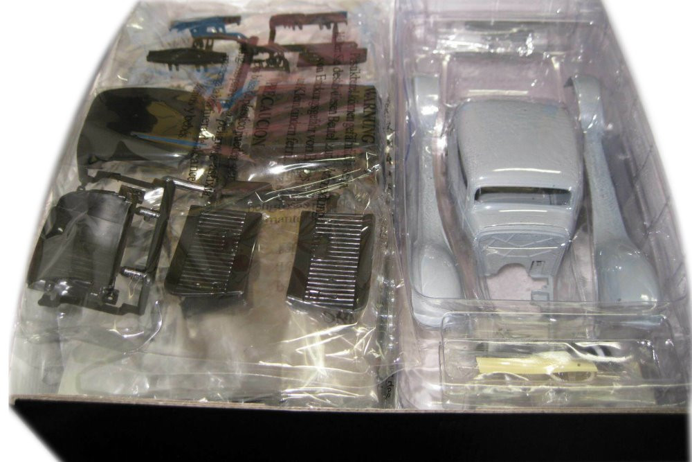 1932 Ford 3-Window Build Your Own Model Kit, Light Gray - Acme A1805001K - 1/18 scale Diecast Car