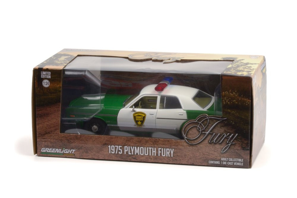 1975 Plymouth Fury Chickasaw County Sheriff, Green and White