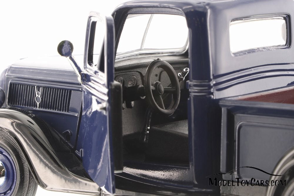 ミニカー FORD PICKUP 1937 1937 Ford Pickup Royal Blue Diecast Model Truck | Motormax