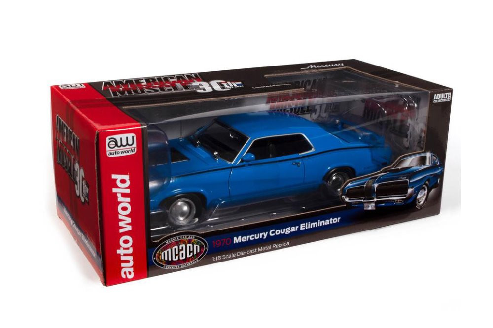 Muscle Car & Corvette Nationals 70 Mercury Cougar AMM1253 - 1/18