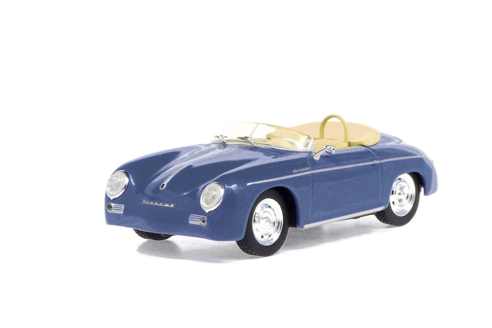 1958 Porsche 356 Speedster Super, Aquamarine Blue - Greenlight