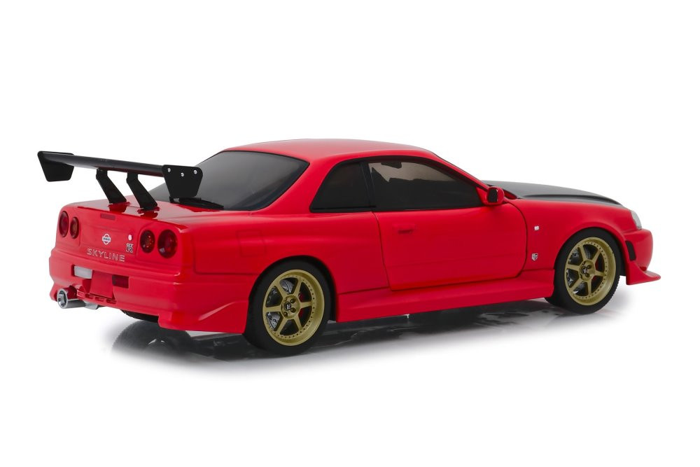 【LEDギミック】GREENLIGHT 1999 SKYLINE GTR Greenlight Fast & Furious - 1999 Nissan Skyline GT-R (R34