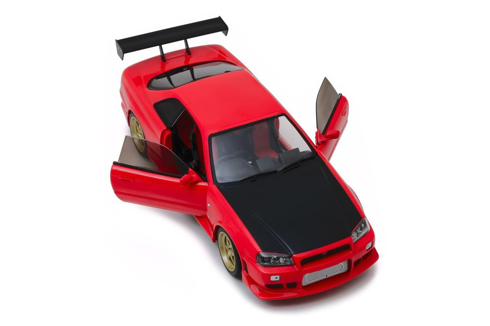 【LEDギミック】GREENLIGHT 1999 SKYLINE GTR Greenlight 1999 Nissan Skyline Gt-R V-Spec (R34) Silver NEW