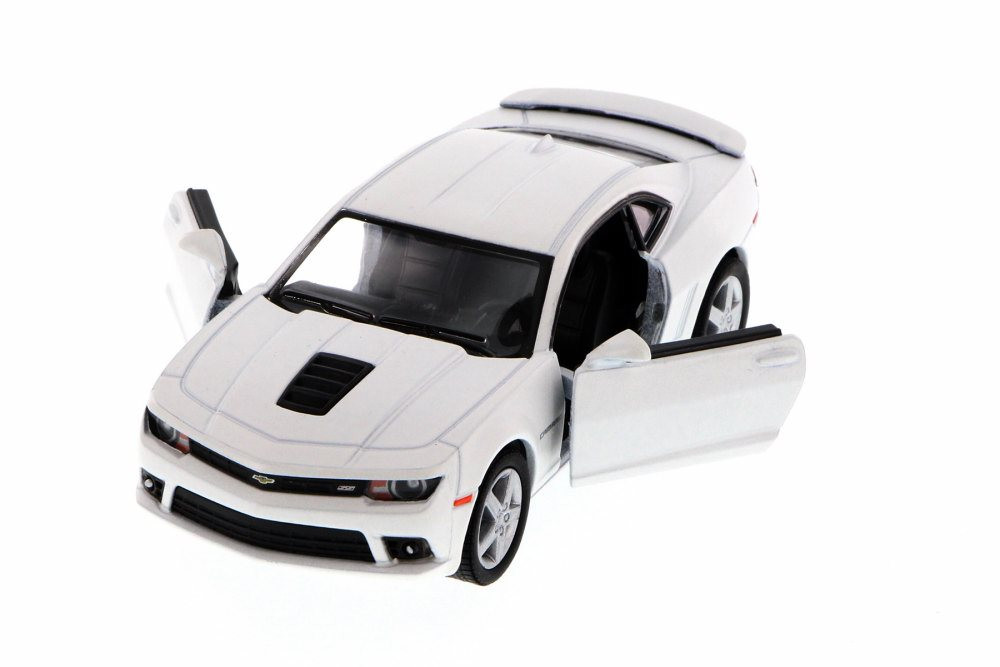 2014 Chevrolet Camaro, White - Kinsmart 5383D - 1/38 Scale Diecast Model Toy Car (Brand New, but NOT IN BOX)