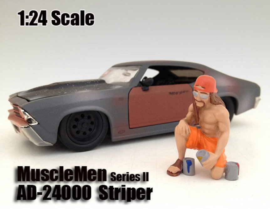 Striper Figure, American Diorama Figurine Musclemen Series II 24000 - 1/24 scale