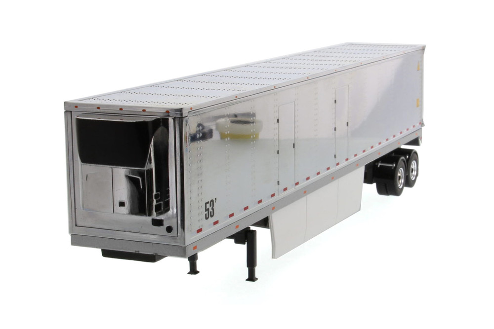 53' Reefer Refrigerated Van, Silver - Diecast Masters 91022 - 1/50