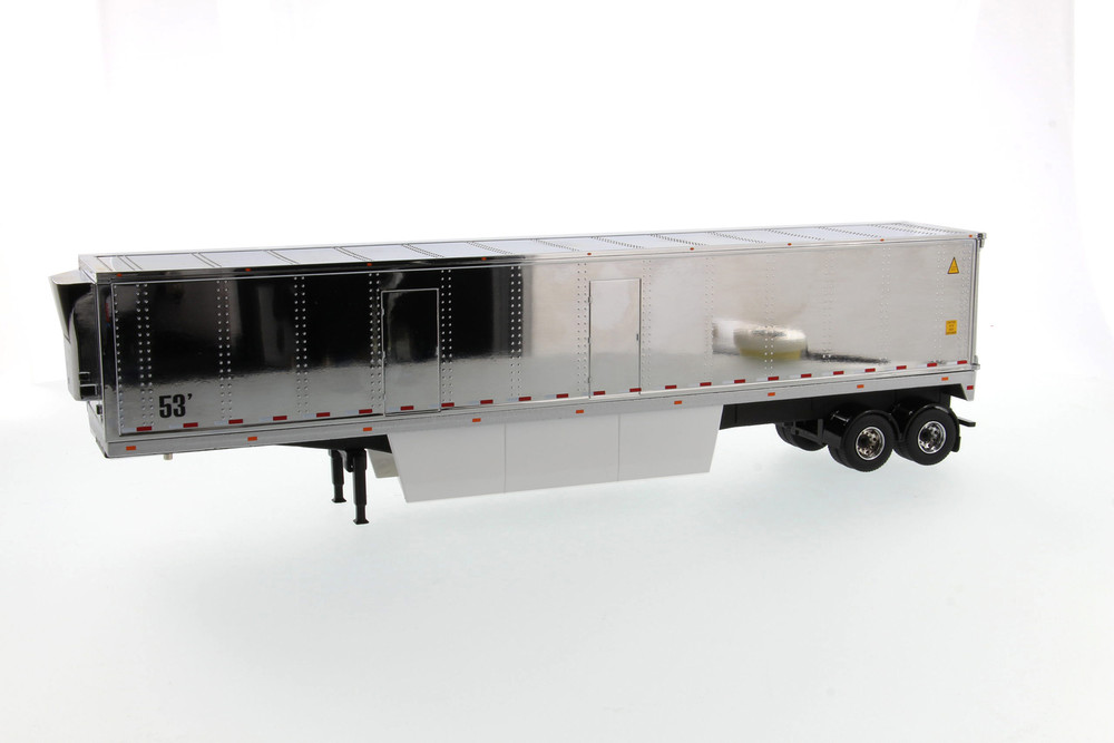 53' Reefer Refrigerated Van, Silver - Diecast Masters 91022 - 1/50