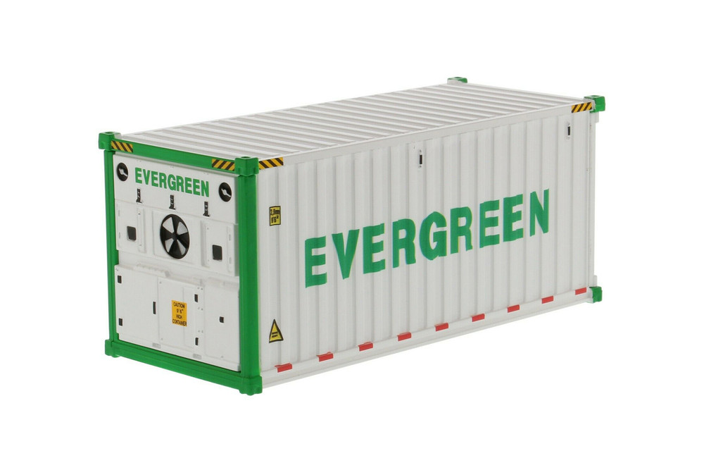 20' Refrigerated Sea Shipping Container 'Evergreen' - Diecast