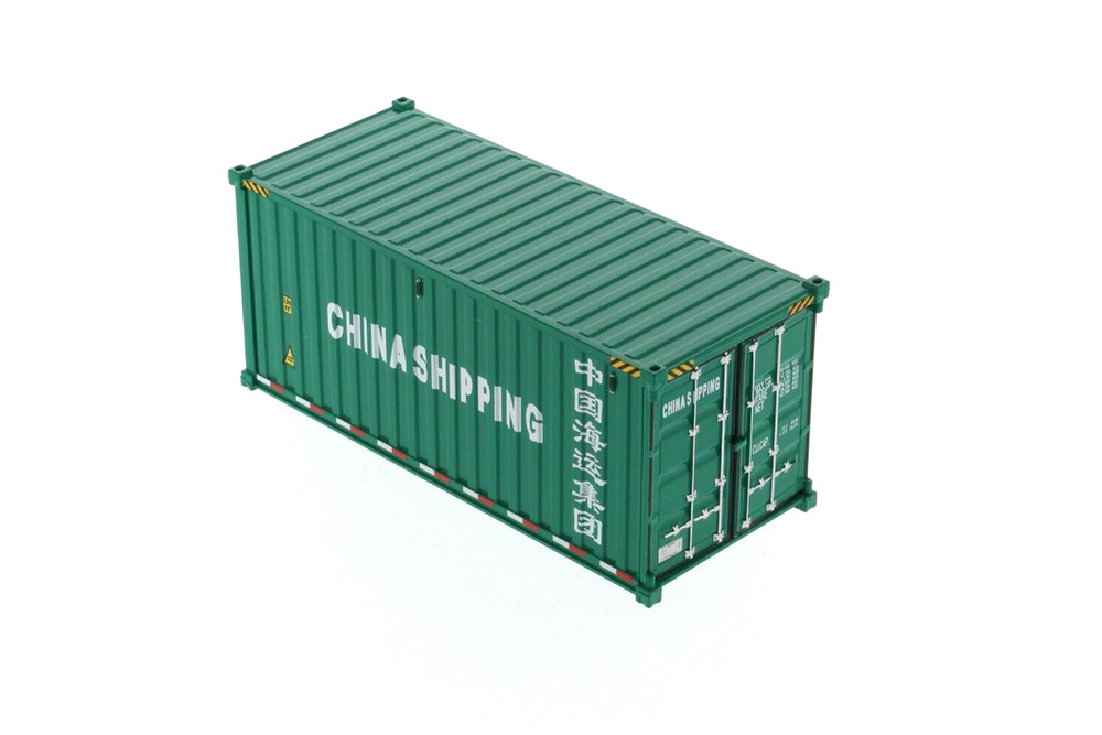 20' Dry Goods Sea Shipping Container 'China Shipping', Diecast Masters 91025C, 1/50 Plastic Replica